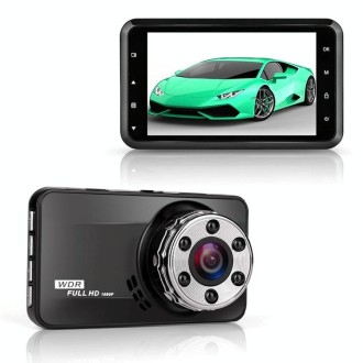 T638 Car DVR USB Hidden Driving Recorder HD Night Vision Reversing Video Monitor