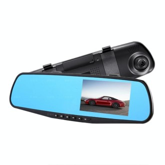 4.5 inch Car Rearview Mirror HD 1080P Single Recording Driving Recorder DVR Support Motion Detection / Loop Recording