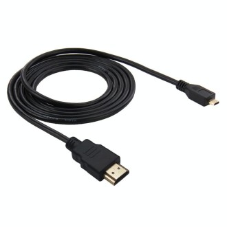 PULUZ Video 19 Pin HDMI to Micro HDMI Cable for GoPro Hero11 Black / HERO10 Black / HERO9 Black /8 Black /7 /6 /5 /4 /3+ /3, Son