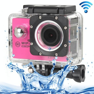 H16 1080P Portable WiFi Waterproof Sport Camera, 2.0 inch Screen,  Generalplus 4248, 170 A+ Degrees Wide Angle Lens, Support TF 