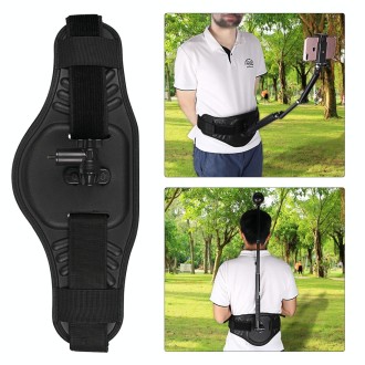 Waist Belt Mount Strap with Adapter & Screw for GoPro Hero11 Black / HERO10 Black / HERO9 Black / HERO8 Black / HERO7 /6 /5 /5 S