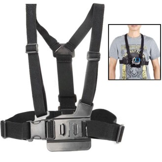 ST-26 Adjustment Elastic Body Chest Straps Belt for GoPro Hero11 Black / HERO10 Black / HERO9 Black / HERO8 Black / HERO7 /6 /5 