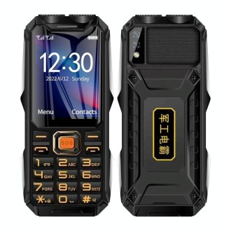 Mafam 4G Triple Proofing Elder Phone, Waterproof Shockproof Dustproof, 16800mAh Battery, 2.4 inch, 21 Keys, Bluetooth, LED Flash