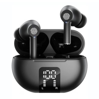 M10 Wireless Bluetooth Smart Voice Translator Headset Multiple Languages Translation Earphones(Black)