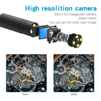 F230 IP68 Waterproof Autofocus WIFI Endoscope Inspection Camera, Length: 2m, Lens Diameter: 14mm