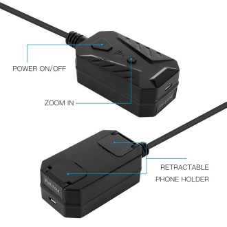 F230 IP68 Waterproof Autofocus WIFI Endoscope Inspection Camera, Length: 5m, Lens Diameter: 14mm