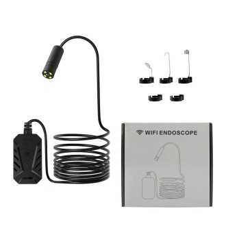 F230 IP68 Waterproof Autofocus WIFI Endoscope Inspection Camera, Length: 5m, Lens Diameter: 14mm