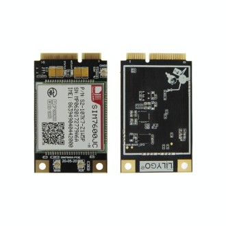 TTGO T-PCIE ESP32-WROVER-B AXP192 Chip WiFi Bluetooth Nano Card SIM Series Module Hardware Composable Development Board, PCIE-SI