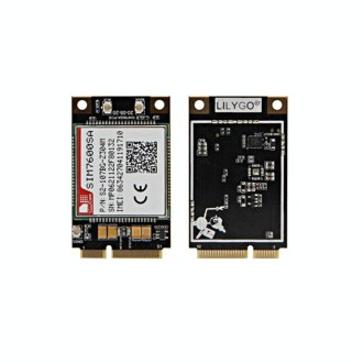 TTGO T-PCIE ESP32-WROVER-B AXP192 Chip WiFi Bluetooth Nano Card SIM Series Module Hardware Composable Development Board, SIM7600