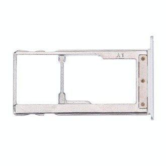 For Meizu Pro 5 SIM + SIM / Micro SD Card Tray  (Silver)