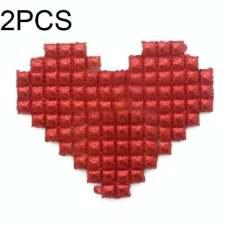 2 PCS Love Shape Background Wall Balloon Confession Wedding Decoration Balloon(Red)