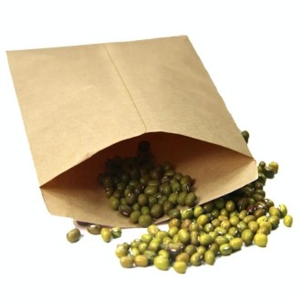 6x10cm 50pcs Sticky Seed Hybrid Breeding Kraft Paper Bag