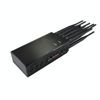 JAX-121A-10A 2G/3G/4G/5.8G/WIFI/GPS/LOJACK 10 Antennas Mobile Signal Jammer