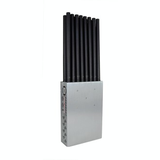 JAX-121A-18 Handheld 18 Bands 2G 3G 4G 5G Wi-Fi GPS UHF VHF Cellphone Signal Jammer