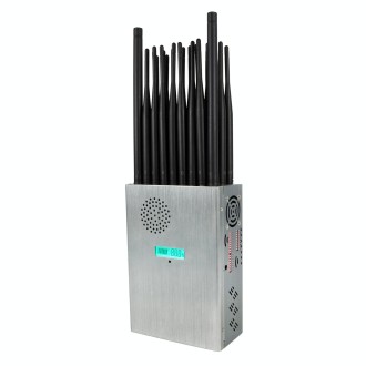 JAX-121A-28 2G/3G/4G/5G/WiFi Phone Positioning Signal Jammer(Grey)