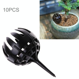 10PCS Bonsai Tools Gardening Products Gardening Tools Bonsai Fertilizer Boxes,Large Size:5.5*4*4cm(Coffee)