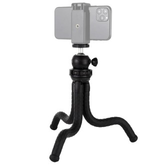 PULUZ Mini Octopus Flexible Tripod Holder with Ball Head for SLR Cameras, GoPro, Cellphone, Size:30cmx5cm