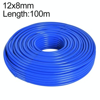 LAIZE High Pressure Flexible Polyurethane Pneumatic Tubing, Specification:12x8mm, 100m