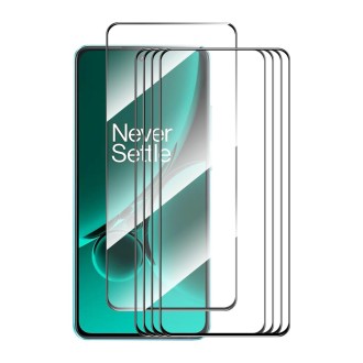 For OnePlus Nord CE3 5pcs ENKAY Full Glue High Aluminum-silicon Tempered Glass Film