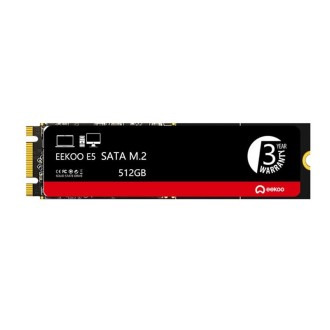 Eekoo E5 M.2 SATA Solid State Drives for Desktops / Laptops, Capacity: 512G