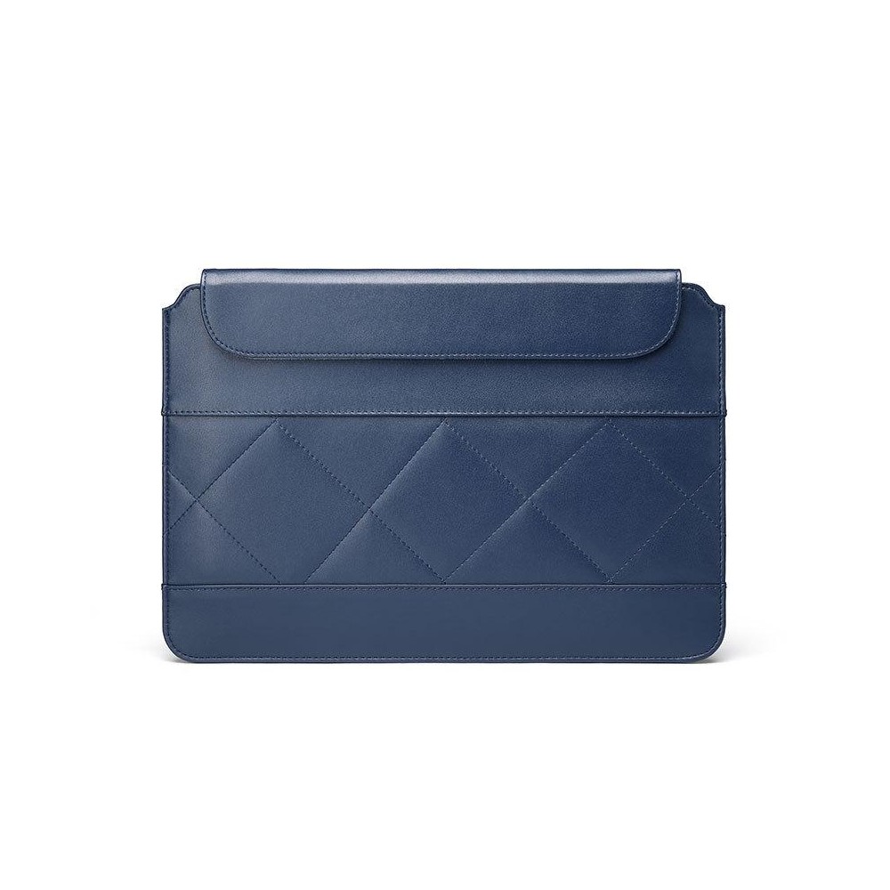 Microfiber Leather Thin And Light Notebook Liner Bag Computer Bag, Applicable Model: 11 inch -12 inch(Blue)