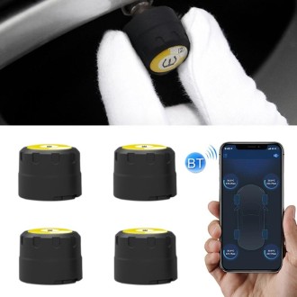 V11B Car Smart Multi-functional Tire Air Pressure Inflator Gauge Vehicle Tester Inflation Monitoring, Support Bluetooth 4.0