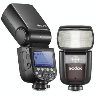 Godox V860 III-C 2.4GHz Wireless TTL II HSS Flash Speedlite for Canon(Black)