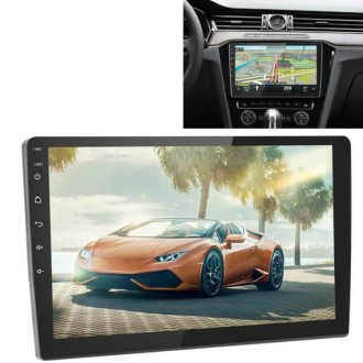 Universal Machine Android Smart Navigation Car Navigation DVD Reversing Video Integrated Machine, Size:10inch 2+32G, Specificati