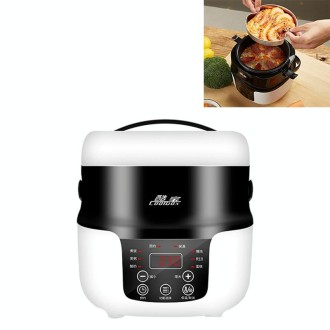 COOLBOX Vehicle Multi-function Mini Rice Cooker Capacity: 2.0L, Version:12V Standard