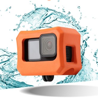 EVA Floaty Case for GoPro HERO10 Black / HERO9 Black (Orange)