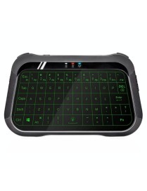 T18 Full Touch Screen 3 Colors Backlit Mute Mini Wireless Keyboard