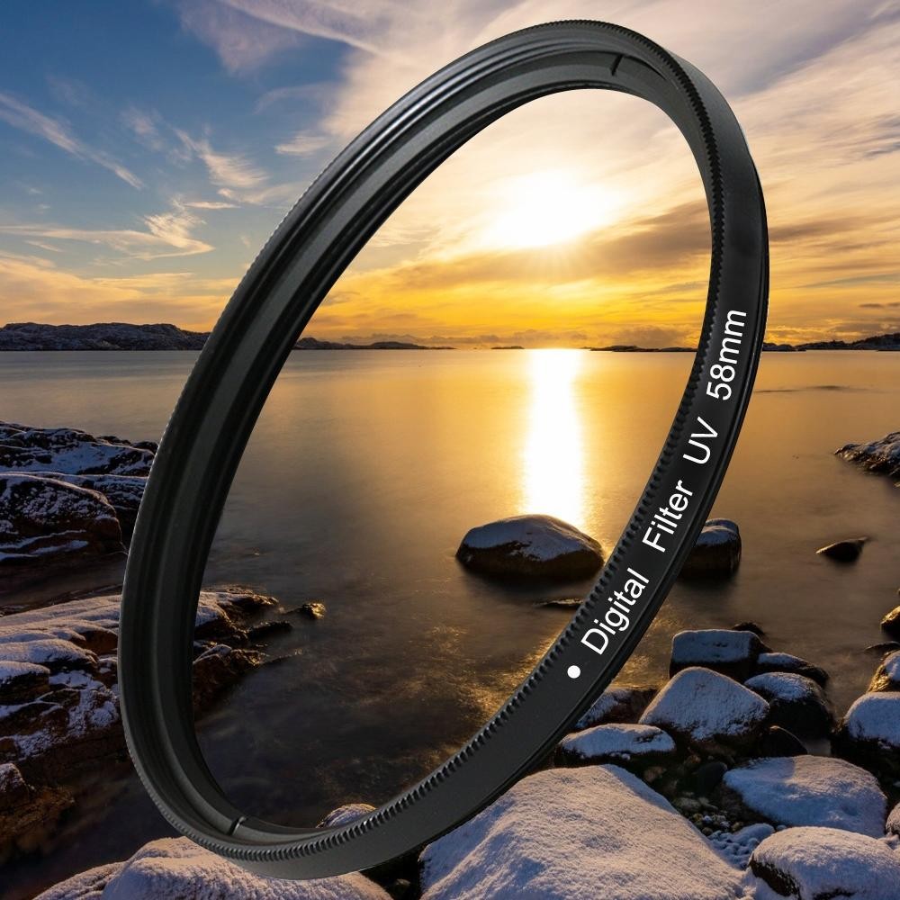 58mm UV Filter(Black)