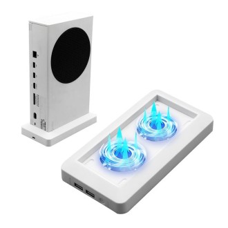 Host Cooling Fan Base with 2 USB Ports for XBOX Series S