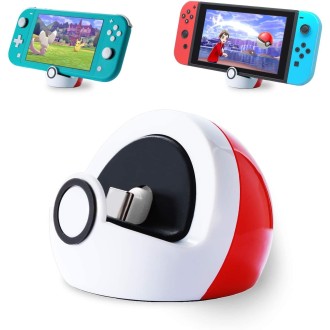 For Nintendo Switch and Switch Lite NS Nintendo Game Console Mini Portable Charging Dock Stand