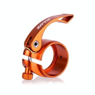 ZTTO Folding Bicycle Seatpost Clamp Retrofit Accessories, Color: 39.8mm (Orange)