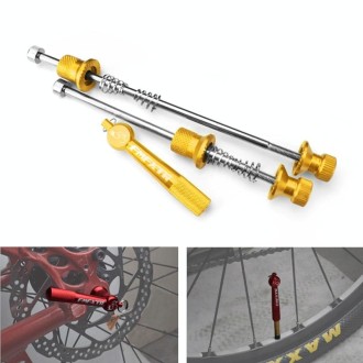 FMFXTR Mountain Bicycles Flower Drum Fast Disassembly Rod(Gold)