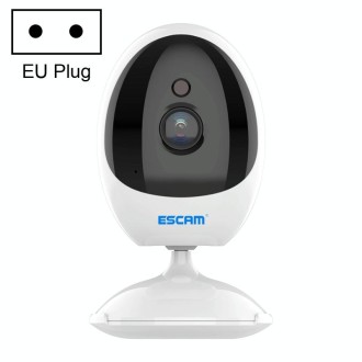 ESCAM QF006 3MP 1296P HD Indoor Wireless PTZ IP Camera IR Night Vision AI Humanoid Detection Home Security CCTV Monitor, Plug Ty