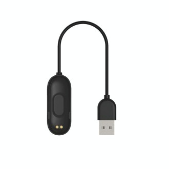 For Xiaomi Mi Band 4 Mijobs Watch Charging Cable, Length： 25cm(Black)