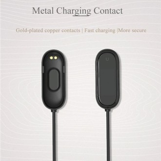 For Xiaomi Mi Band 4 Mijobs Watch Charging Cable, Length： 25cm(Black)