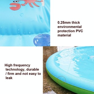 180cm Water Spray Pad Inflatable Water Spray Coconut Tree Summer Water Toys