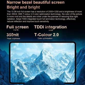 Teclast T40 Pro 4G LTE Tablet PC, 10.4 inch, 8GB+128GB, Android 11 Unisoc T618 Octa Core, Network: 4G, Global Version Support Go