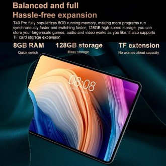 Teclast T40 Pro 4G LTE Tablet PC, 10.4 inch, 8GB+128GB, Android 11 Unisoc T618 Octa Core, Network: 4G, Global Version Support Go