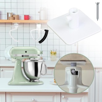 For KitchenAid Mixer 2pcs Attachments Holders Storage Hook Accessory Organizer