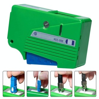 Komshine Handheld Cassette Fiber Optic Cleaning Box, Model: KCC-550