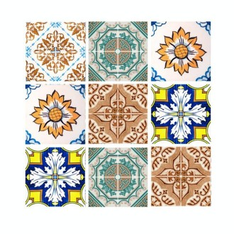 Thickened Wall Stickers Wallpaper Self-Adhesive PVC Floor Tile Stickers Waterproof And Wear-Resistant Floor Stickers(A)