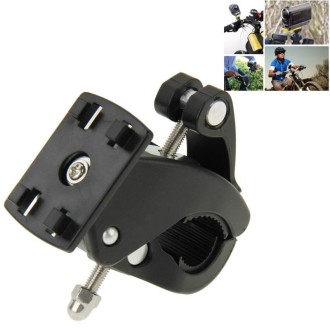 Bicycle Motorcycle Holder Handlebar Mount for PULUZ Action Sports Cameras Jaws Flex Clamp Mount for GoPro Hero11 Black / HERO10 