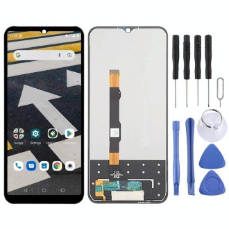 For CAT S53 LCD Screen with Digitizer Full Assembly(Black)