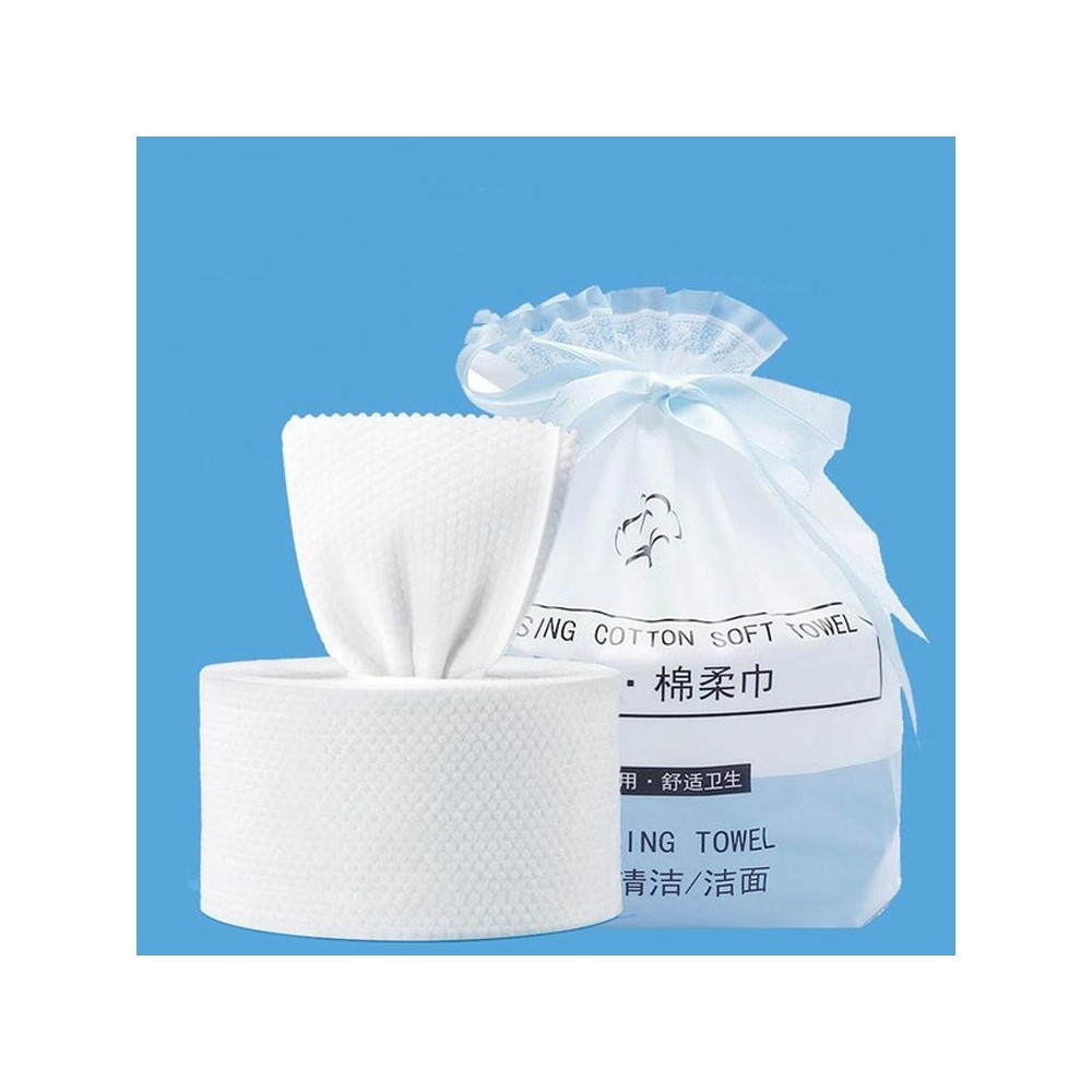 Disposable Pearl Pattern Cotton Soft Towel Non-woven Travel Face Towel