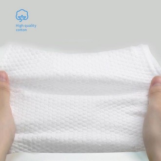 Disposable Pearl Pattern Cotton Soft Towel Non-woven Travel Face Towel