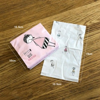 Colorful Cartoon Household Printing Paper Napkin Facial Tissue, Color Random Delivery